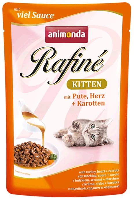 Animonda Rafine Soupe Kitten Turkey and Hearts
